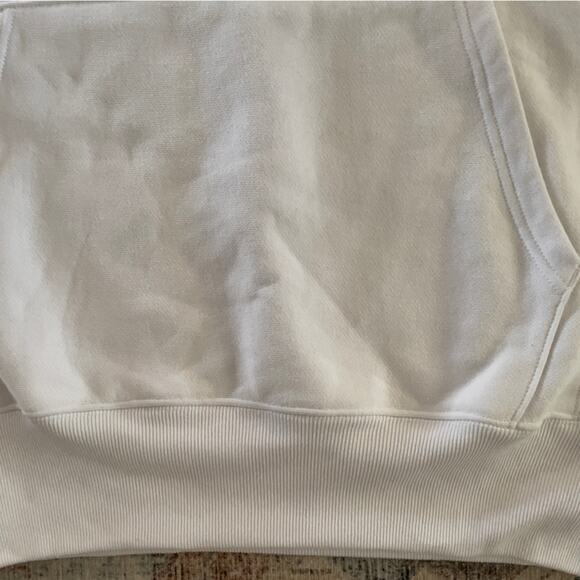 Champion Men’s Reverse Weave Heavyweight Hoodie Sweatshirt Size Small White New - Picture 6 of 16